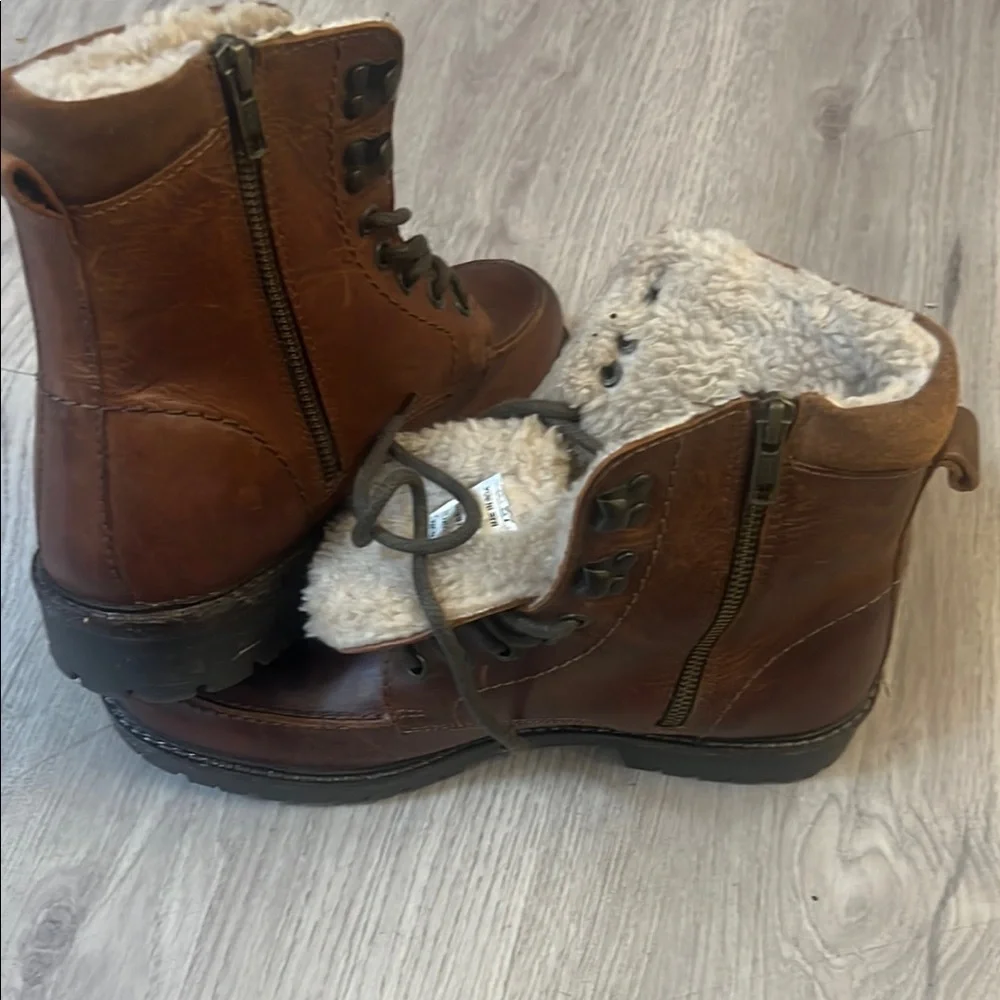 Crown Vintage - Men's Brown Leather Boots - NWOT